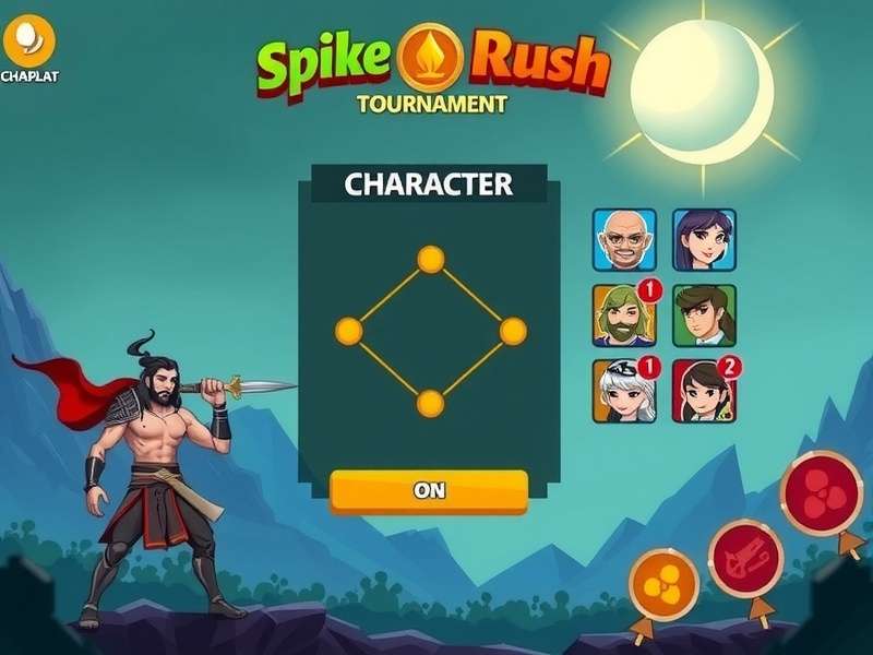 Spike Rush Dharam gameplay screenshot